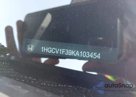 2019 Honda Accord Sport из США, поврежденный, VIN 1HGCV1F39KA103454